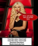 Christina Aguilera On The Voice