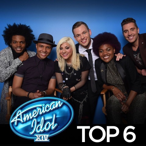 American Idol Season XIV Top 6 Singers