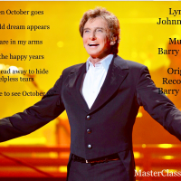 MasterClass Monday: Barry Manilow’s Heartfelt Recording Of The Mercer/Manilow Classic "When October Goes"